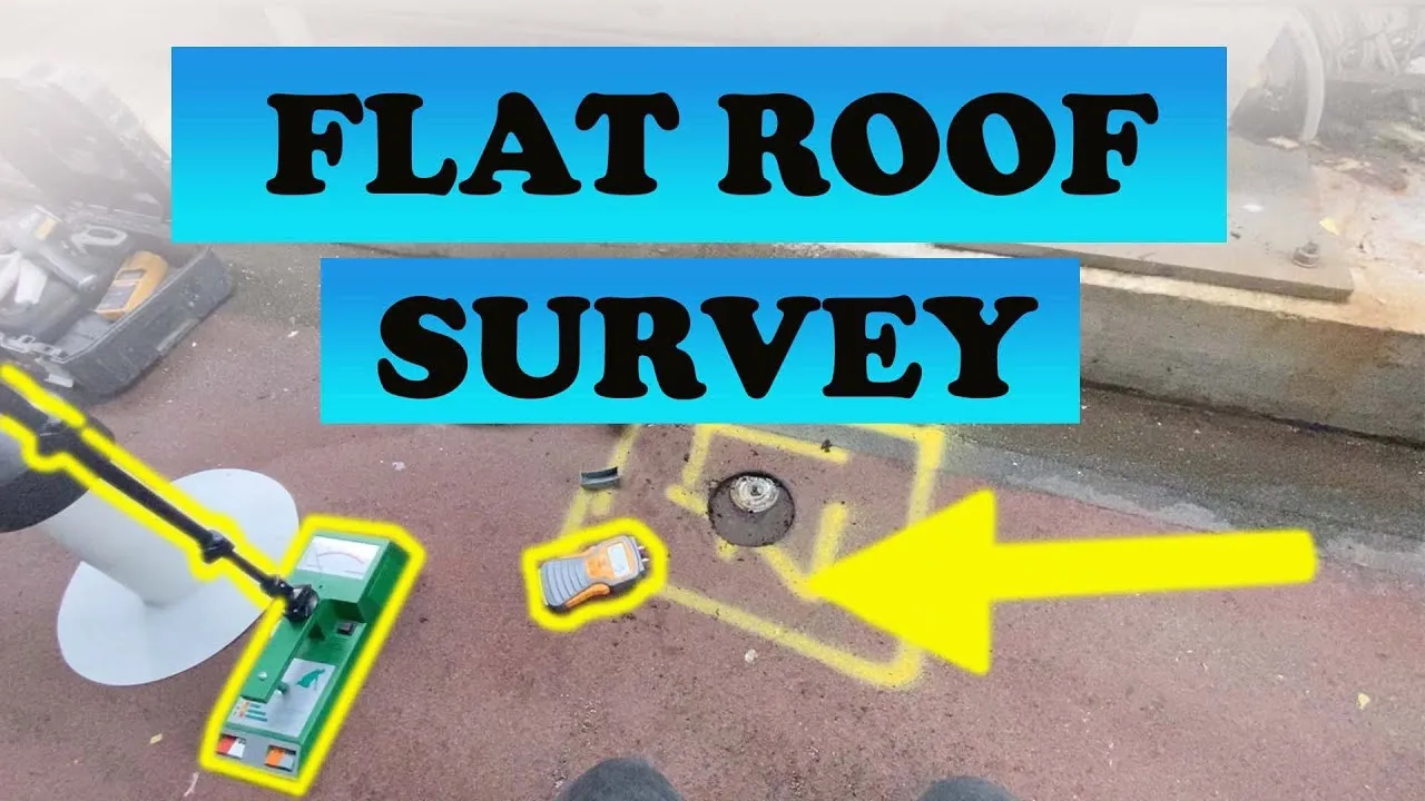 ROOF SURVEY- Large Flat Roof Scanning and Ventilation Explained